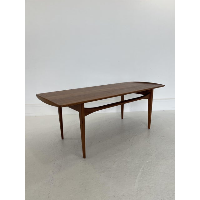 1960s Mid-Century Modern Model FD 503 Coffee Table by Tove Kindt-Larsen for France & Son, 1960s For Sale - Image 5 of 11