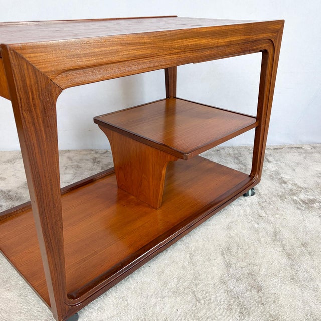 Drinks Trolley with Sliding Top and Laminate Inset from Remploy, 1970s For Sale - Image 9 of 12