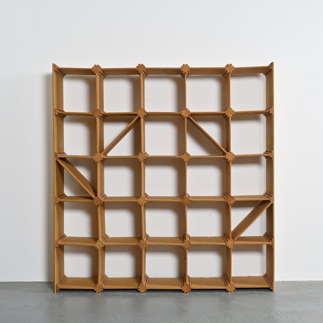 Brown Pine Modular Storage Units, France, 1970, Set of 2 For Sale - Image 8 of 18