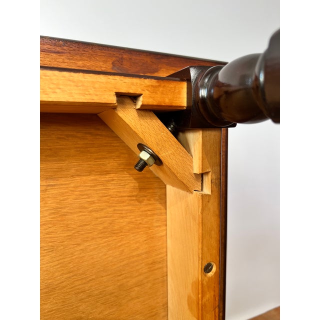 Vintage Coffee Table in Real Wood, 1960 For Sale - Image 4 of 10