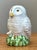Vintage Italian Owl Ceramic Lidded Trinket Box For Sale - Image 4 of 12