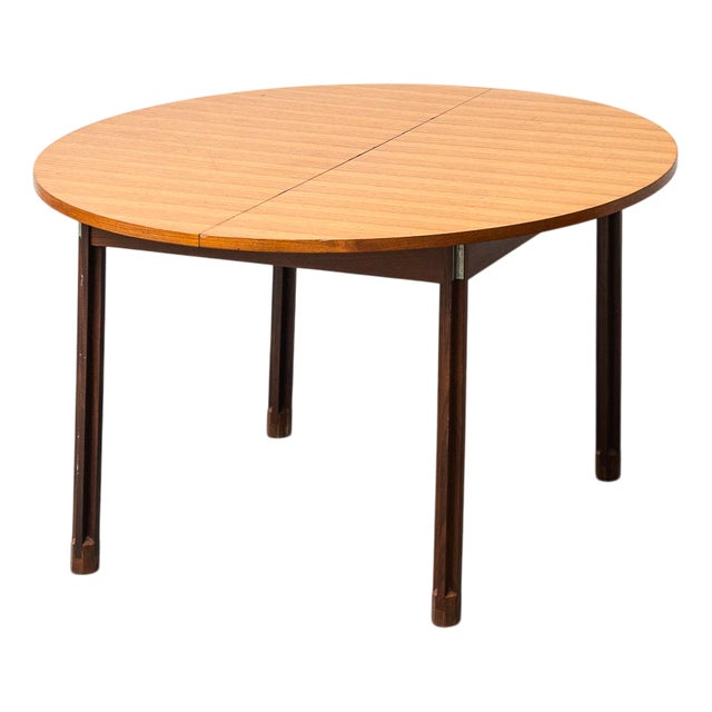 Extendable Teak Dining Table by George Coslin, 1960s For Sale