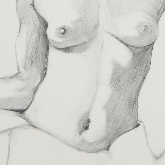 Nude Study in Hat - Vincent Beggs, C. 1980s For Sale - Image 4 of 8