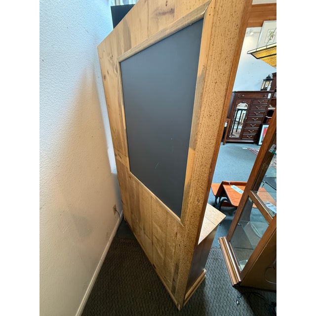 Early American Pine Wood Vanity For Sale - Image 10 of 12