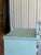 Vintage Grandfather Clock Bookcase With Seashell Mosaic Coastal Folk Art For Sale - Image 11 of 12