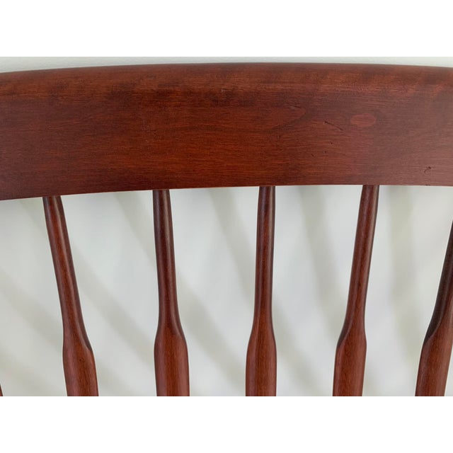 Mission Stickley Spindle Headboard For Sale - Image 3 of 9