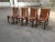 1970s Mid-Century Modern Italian Cognac Leather and Dark Beech Dining Chairs by Ilmari Tapiovaara for La Permanente Mobili Cantù, Set of 4 For Sale - Image 5 of 16