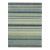 4x6 Zinnia Striped Green Geometric Contemporary Handmade Wool Carpet Rug For Sale