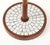 Martz Marshall Studio Ceramic Tile and Walnut Floor Lamp For Sale In New York - Image 6 of 8