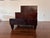 Authentic Barbara Barry for Baker Modern Regency Dark Mahogany Three-Tier Side Table (1990s) This lovely table was...