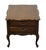 French Provincial Hammary Furniture Solid Walnut Country French Provincial 22" Accent End Table For Sale - Image 3 of 12