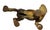 French Large Antique Cast Iron French Bulldog Dog Doorstop For Sale - Image 3 of 3