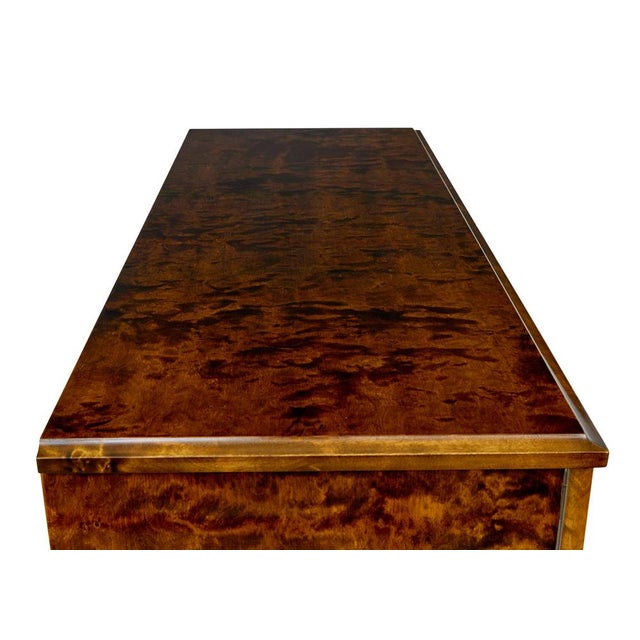 Art Deco Scandinavian Elm and Birch Cabinet, 1940 For Sale - Image 9 of 12