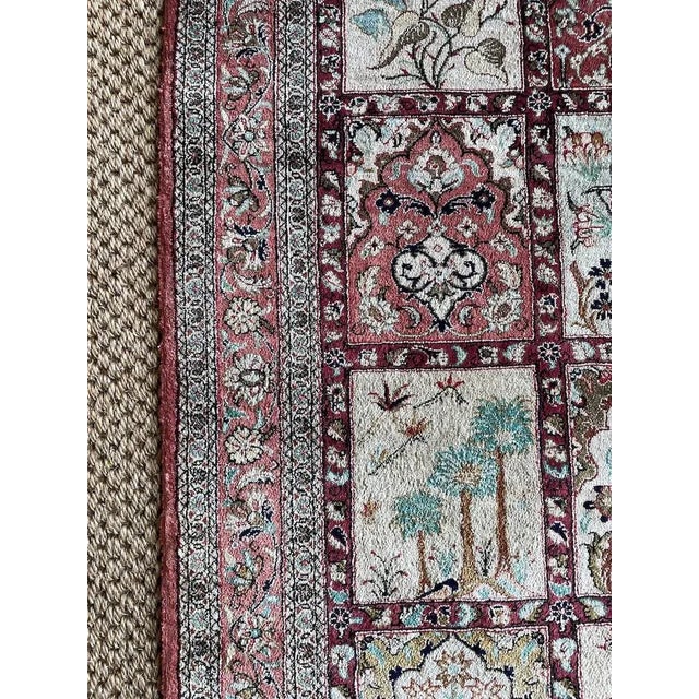 1980s Silk Corridor Rug, 1980s For Sale - Image 5 of 11