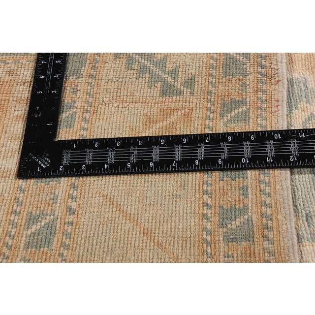 Textile Vintage Turkish Oushak Rug, 06'00 X 09'08 For Sale - Image 7 of 10
