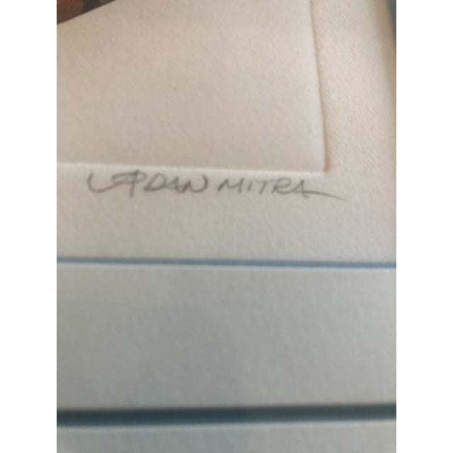 Gray Gallery Wall Collection-6 Original Lithograph Nautical Shell Prints by Listed Artist Dan Mitra- Set of 6 For Sale - Image 8 of 12