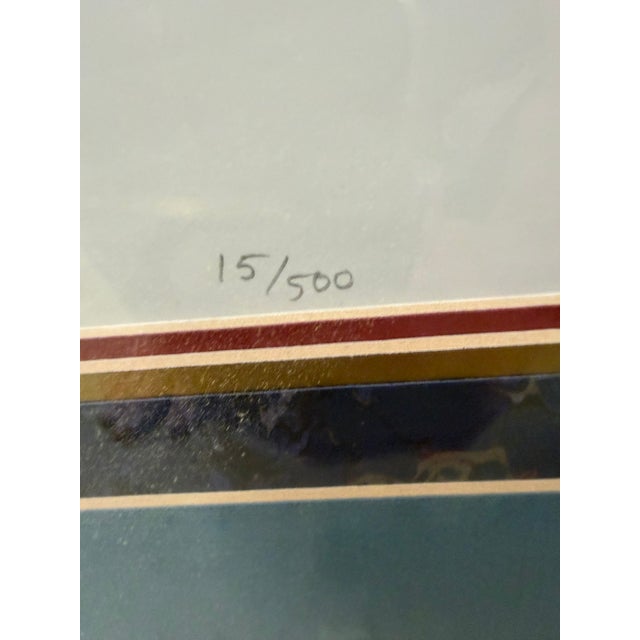 Brown 1984 Carousel Horses by Tim Boatright Artist Signed&numbered 15/500 For Sale - Image 8 of 8