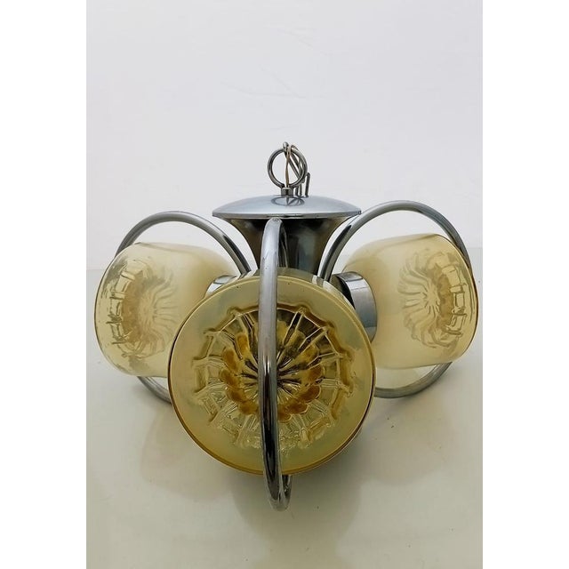 Ceiling Lamp attributed to Toni Zuccheri for Mazzega, 1970s For Sale - Image 10 of 15