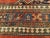 19th Century Persian Bidjar Rug, Geometric Pattern, Handwoven Wool, Red & French Blue, 8’ X 12’ For Sale - Image 9 of 11