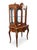 French Mid 19th Century French Louis XV Style Ormolu-Mounted Walnut/Rosewood Vitrine Cabinet For Sale - Image 3 of 17