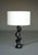 Model 42 Sculptural Ebonised Wood Table Lamp from Temde Leuchten, 1970s For Sale - Image 10 of 14