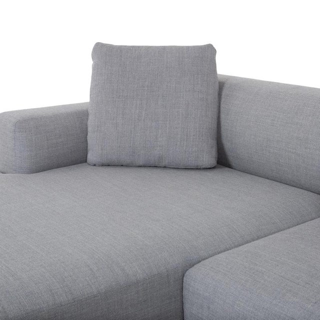 Develius Corner Sofa in Light Grey Fabric from &Tradition For Sale - Image 4 of 12