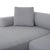 Develius Corner Sofa in Light Grey Fabric from &Tradition For Sale - Image 4 of 12