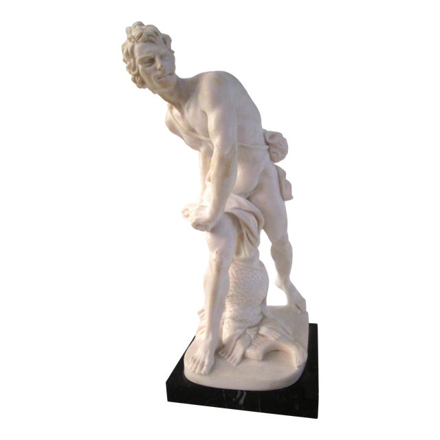 "David" Italian A. Santini Sculpture Chairish