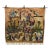 Haraniya Wedding Celebration – Vintage 1987 Handwoven Wool Tapestry by Samiha Ahmed (4.2 X 4.7 Ft) For Sale