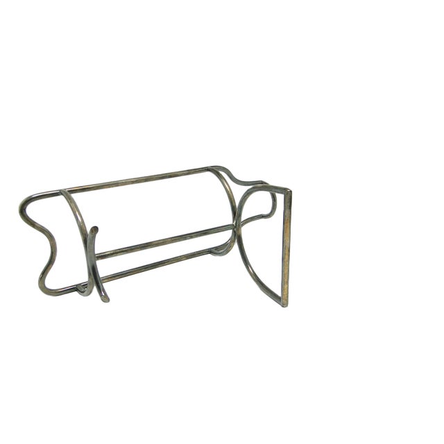 Metal Antique Bottle Stand from Kölner Werkstätte, 1890s For Sale - Image 7 of 13