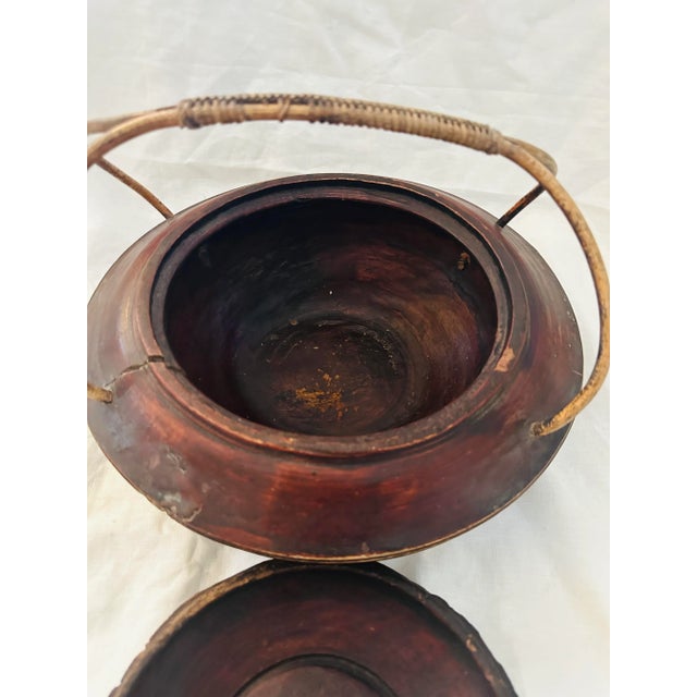 Antique Chinese Wood Food Basket For Sale - Image 11 of 11