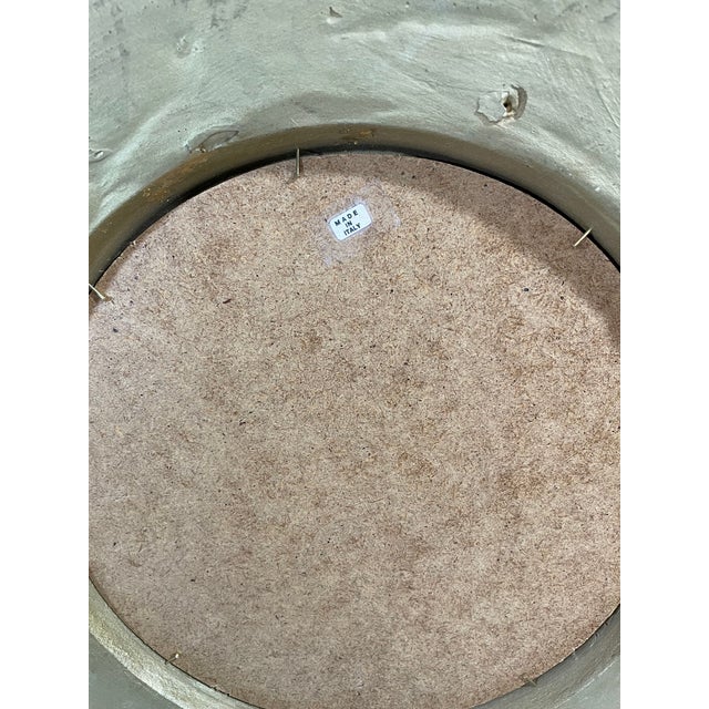 Large Vintage 1960s Florentine Style Sunburst Mirror, Made in Italy For Sale - Image 15 of 18