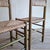 Wood Wooden Chairs with Rush Seats and Backrests, 1960s, Set of 2 For Sale - Image 7 of 8