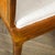 Mid-Century Brass Lined Walnut Settee W/ Cane Detailing & Holly Hunt Upholstery For Sale - Image 18 of 18