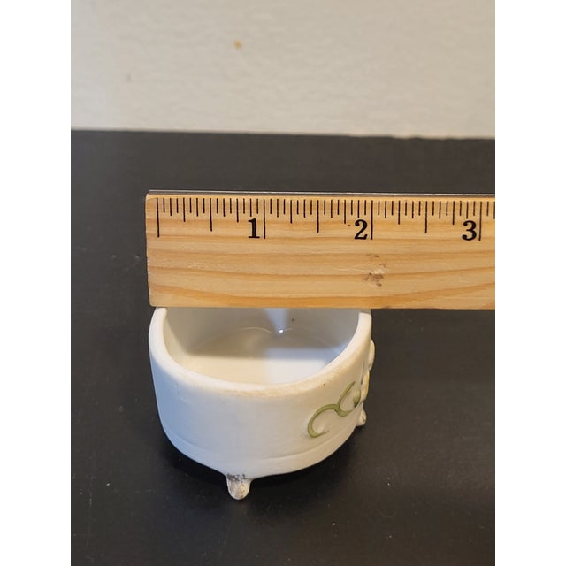 Lefton Bisque Porcelain Parakeet Trinket Box For Sale - Image 14 of 14