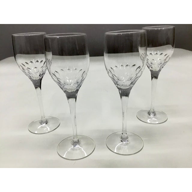 Orrefors Sweden Prelude Crystal Port Wine Glasses Set of 4 Chairish