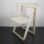 Folding chairs by Aldo Jacober. The set consists of 4 chairs with very nice vintage / shabby chic patina! Beech wood with...