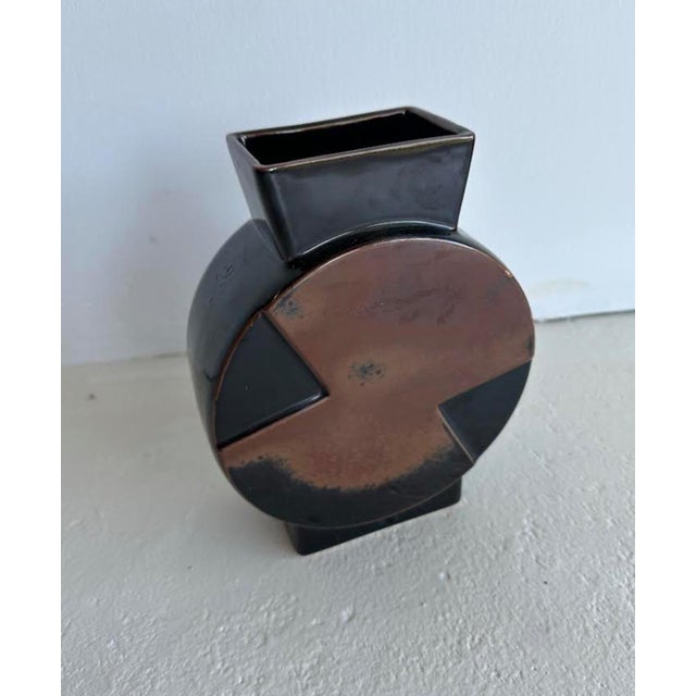 1960s Flash Circle Vase by Margareta Hennix For Sale In Oklahoma City - Image 6 of 6