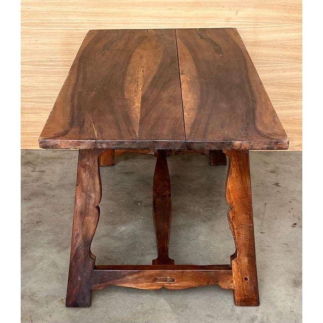 Antique Spanish Oak Work Table, 1800s For Sale - Image 11 of 18