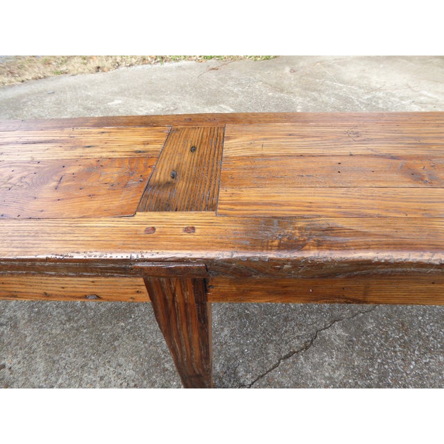 Rich & rare matching chestnut benches. An extinct species that blighted generations ago. Early settlers relied upon the...