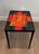 Small Side Table in Lacquered Metal and Ceramic. French Work. Circa 1950 For Sale - Image 6 of 12