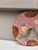 French French Pink Majolica Parakeets Plate Salins, Circa 1890 For Sale - Image 3 of 4