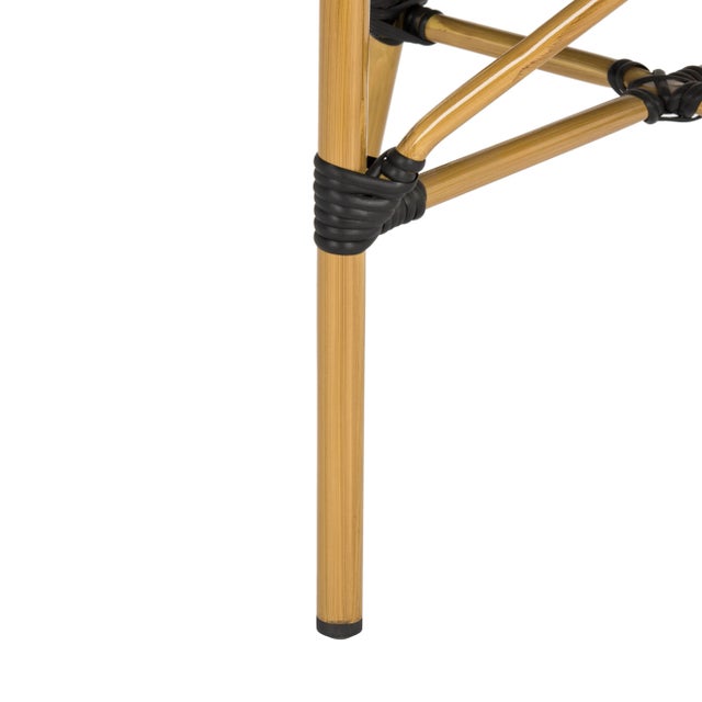 Black Tony Stacking Armchair in Black - a Pair For Sale - Image 8 of 10