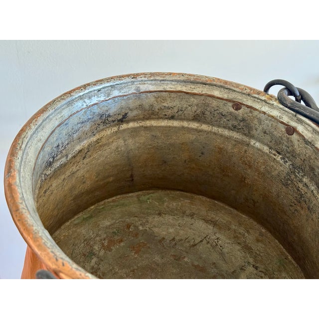 19th Century French Copper Cauldron For Sale - Image 12 of 15