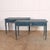 Blue Painted Oak Bedside Tables, Set of 2 For Sale - Image 8 of 8