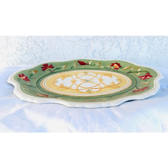 2000 - 2009 Fitz & Floyd Bellacara Collection Serving Platter For Sale - Image 5 of 6