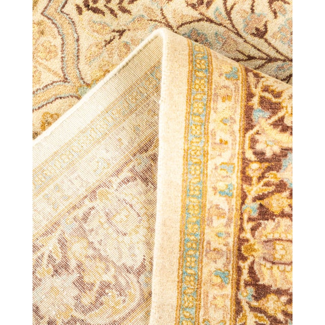 Mogul Hand-Knotted Area Rug - Ivory, 5' 8" x 8' 3" For Sale In New York - Image 6 of 8