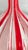 Red White and Transparent Glass Bottle Vase in the style of Gio Ponti, Italy, 1970s For Sale - Image 10 of 14