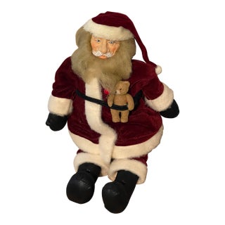 Vintage Santa Claus With Gingle Bell For Sale