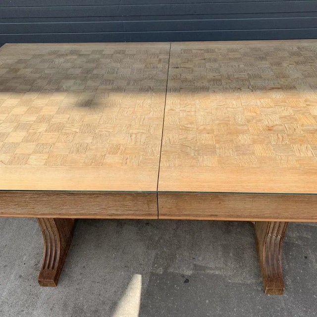 Art Déco Dining Table in Oak from De Coene, 1940s For Sale - Image 11 of 18